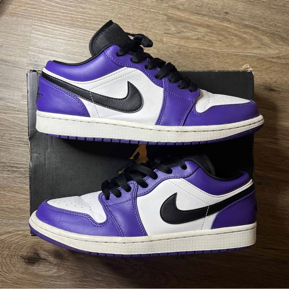 Air jordan 1 low 'Court purple'